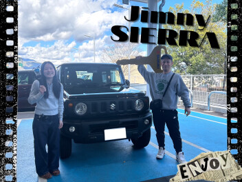 ジムニーシエラご納車！